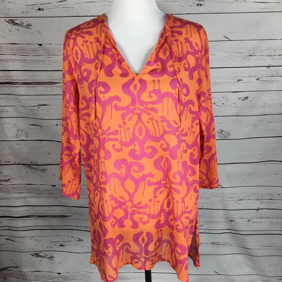 Rock Flower Paper Swimsuit Coverup Size S/M - Picture 1 of 7